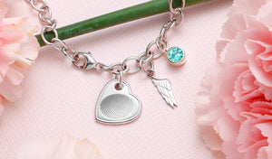 Customer Review: Fingerprint Charm Bracelet
