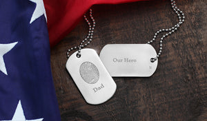 Precious Gift of a Hero - Military Dog Tag