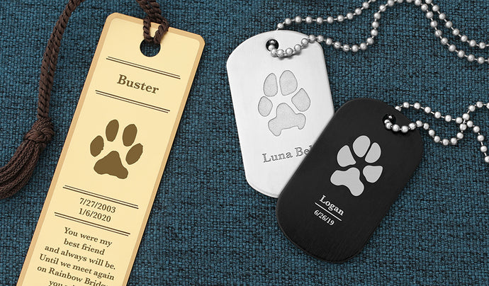 Personalized Paw Print Jewelry