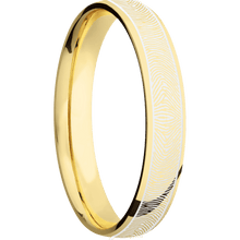 14K Yellow Gold + Polish Finish