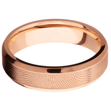14K Rose Gold + Satin , Polish Finish