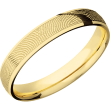 18K Yellow Gold + Polish Finish