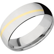 14K White Gold + Polish Finish