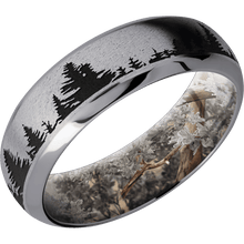 Tantalum + Stone , Polish Finish + King's Desert