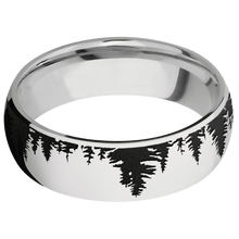 14K White Gold + Polish Finish