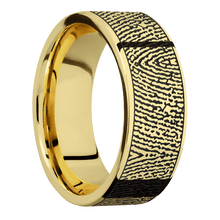 14K Yellow Gold + Polish Finish