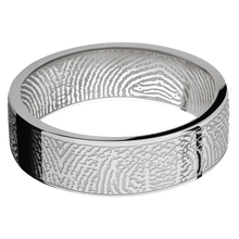 14K White Gold + Polish Finish