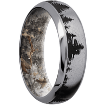 Tantalum + Stone , Polish Finish + King's Desert