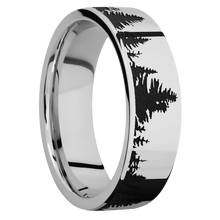 14K White Gold + Polish Finish
