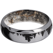 Tantalum + Stone , Polish Finish + King's Desert