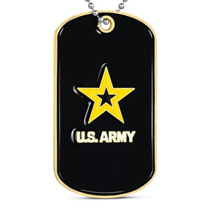Officially Licensed U.S. Army Dog Tag