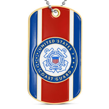 Officially Licensed U.S. Coast Guard Dog Tag