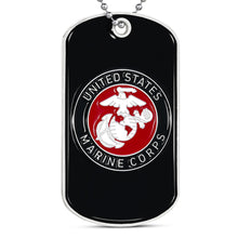 Officially Licensed U.S.M.C. Dog Tag