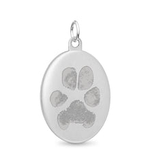 Stainless Steel Oval Pendant