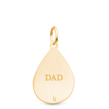 14k Yellow Gold Tear Drop Charm