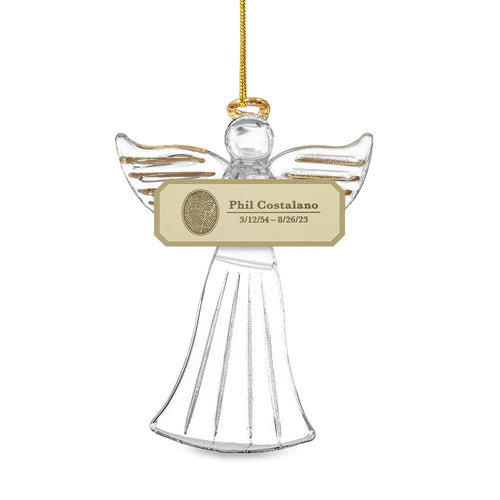 Angel Memorial Ornament