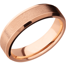 14K Rose Gold + Satin , Polish Finish