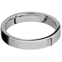 14K White Gold + Polish Finish