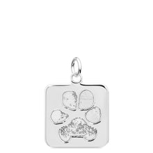 Sterling Silver Square Charm