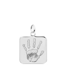 Sterling Silver Square Charm