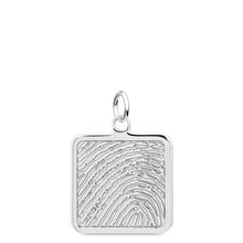 Sterling Silver Square Charm