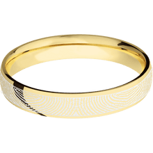 14K Yellow Gold + Polish Finish