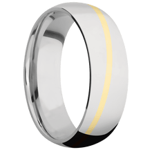 14K White Gold + Polish Finish