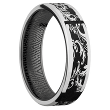 Palladium Silver + Polish Finish + Zirconium