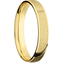 14K Yellow Gold + Polish Finish