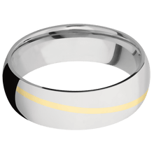 14K White Gold + Polish Finish