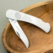 Dual Print Bear & Son® Executive Lockback Pocket Knife