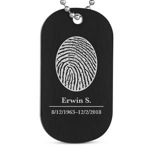 Ultralight Aluminum Dog Tag - Legacy Touch -- Dev