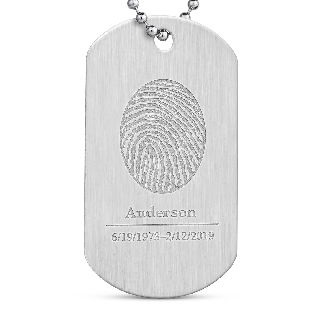 Military Dog Tag - Legacy Touch -- Dev