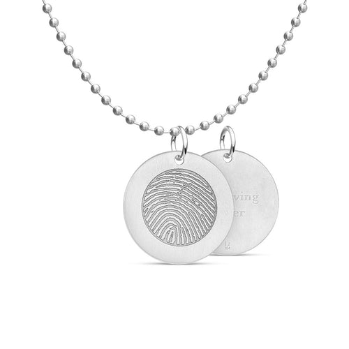 Steel Disc Charm Only