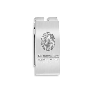 Stainless Steel Money Clip - Legacy Touch -- Dev