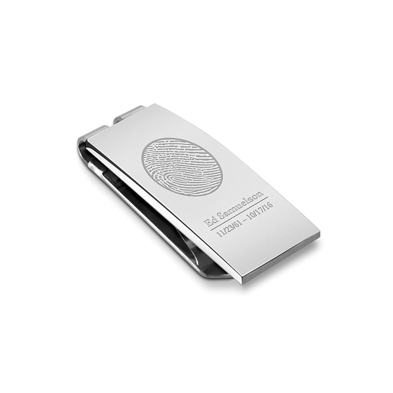 Stainless Steel Money Clip - Legacy Touch -- Dev