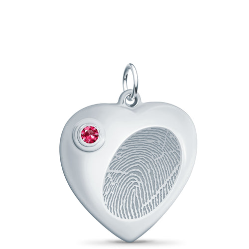 Heart Cremation Urn Pendant - Legacy Touch -- Dev