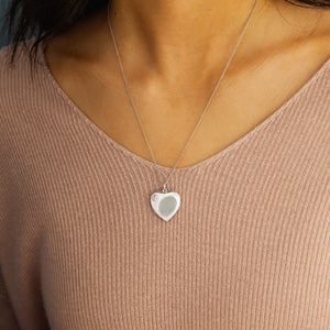 Heart Cremation Urn Pendant - Legacy Touch -- Dev