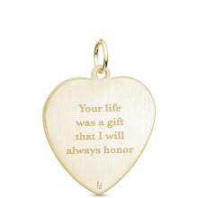 Yellow Gold Heart Pendant