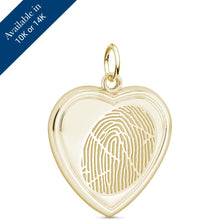 Yellow Gold Heart Pendant