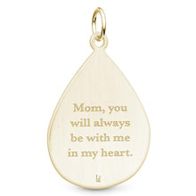 Yellow Gold Tear Drop Pendant