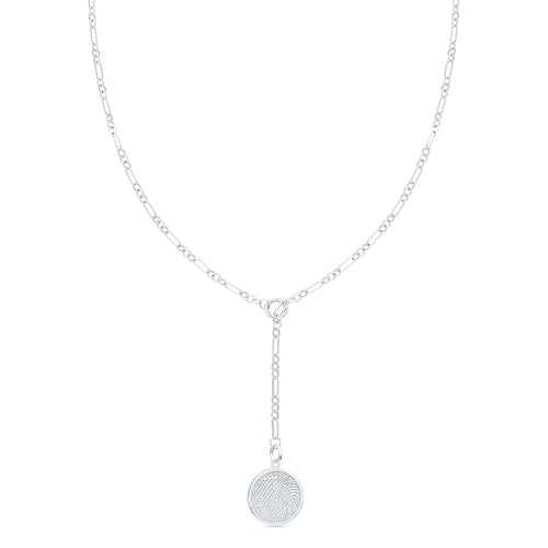 Sterling Silver Lariat Necklace