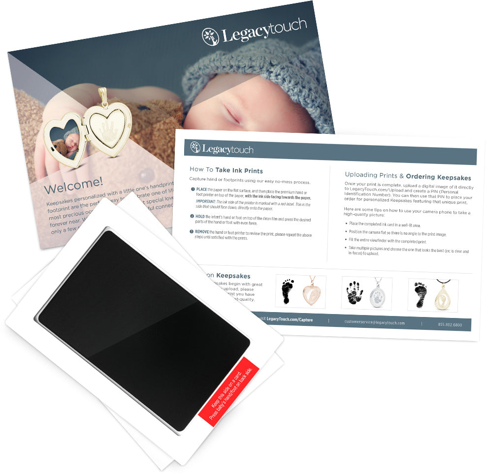 Hand or Footprint Ink Kit – Legacy Touch -- Dev